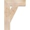Ekena Millwork Traditional Block Smooth Bracket, Douglas Fir, 5 1/2"W x 20"D x 28"H BKT06X20X28TRA05SDF - alternate 2
